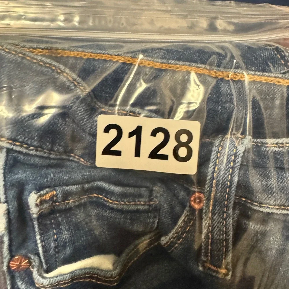 2128 | Hudson Nico Super Skinny High Rise Stretch Jeans Blue Womens 27
